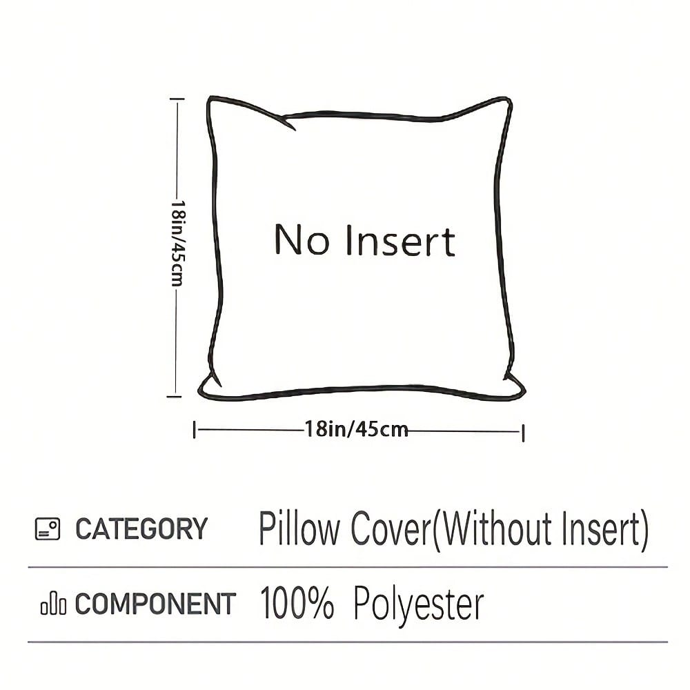 1/2 Pcs 3D Jacquard Christmas  - Pillow Insert 18X18 ulasan dan harga