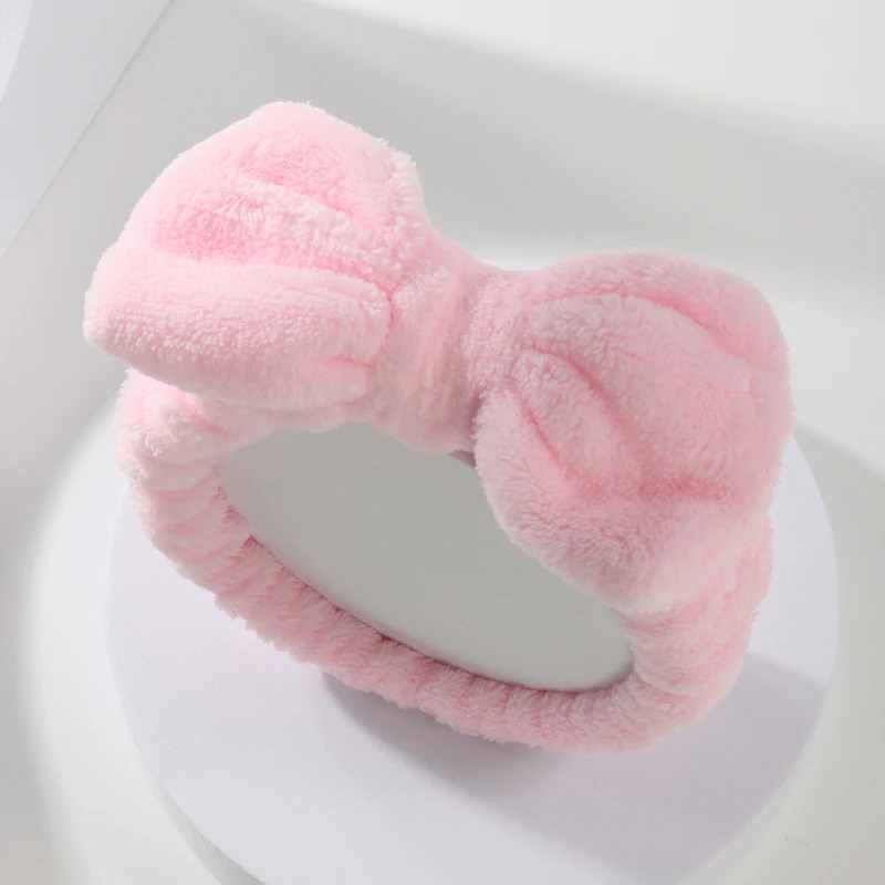 Bow Headband Wristband Set Tow - Home Textiles Face Towel ulasan dan harga