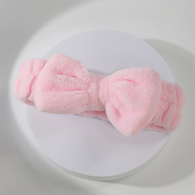 Bow Headband Wristband Set Tow - Home Textiles Face Towel ulasan dan harga