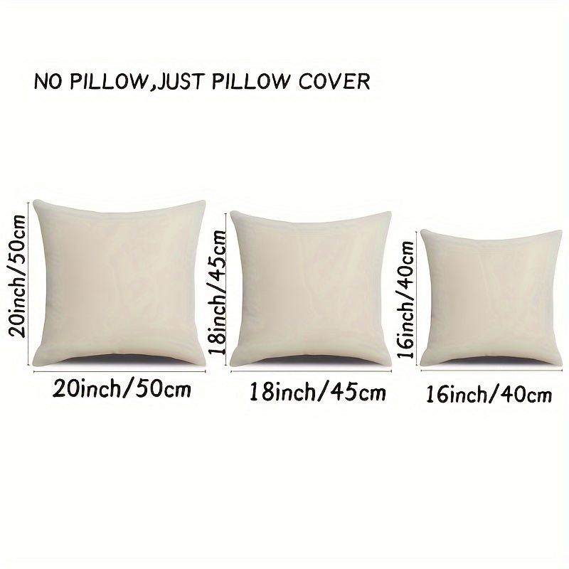 1pc Dinosaur-Themed Linen Thro - Pillow Insert 18X18 ulasan dan harga