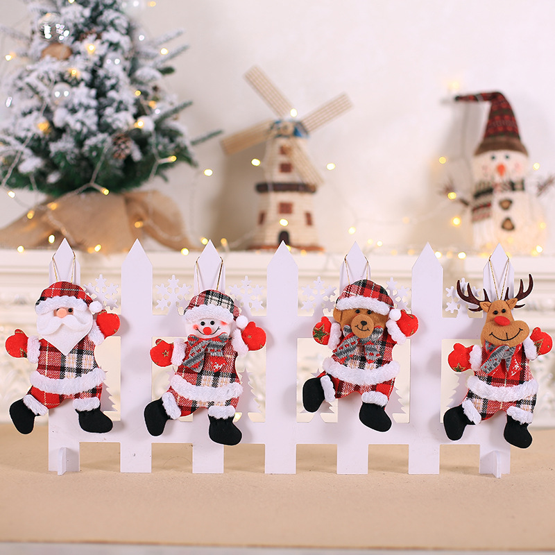 Christmas Plush Hanging Orname - Home Textiles Usa ulasan dan harga