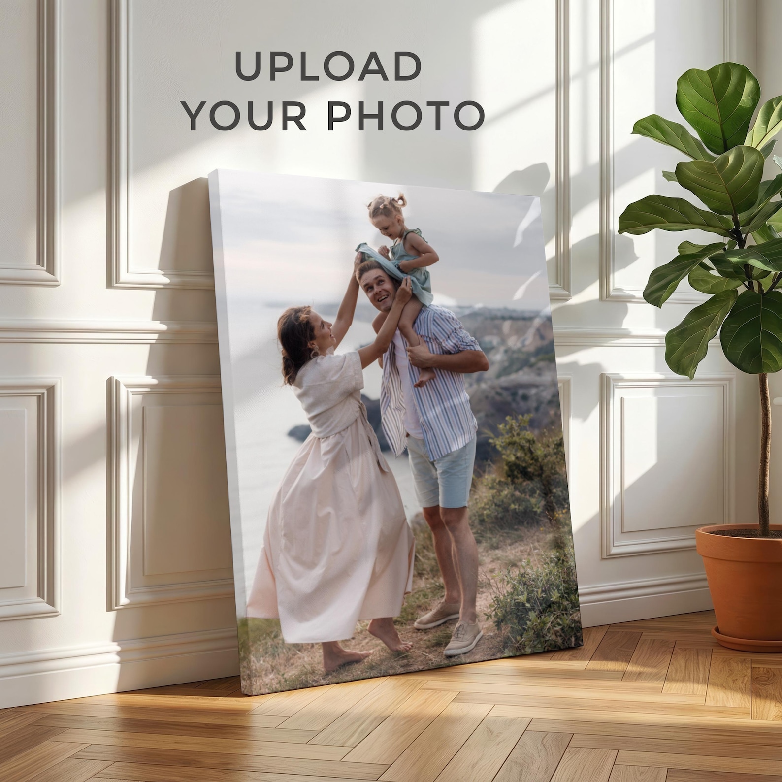 Personalized Photo Canvas, Cus - Home Textile ulasan dan harga