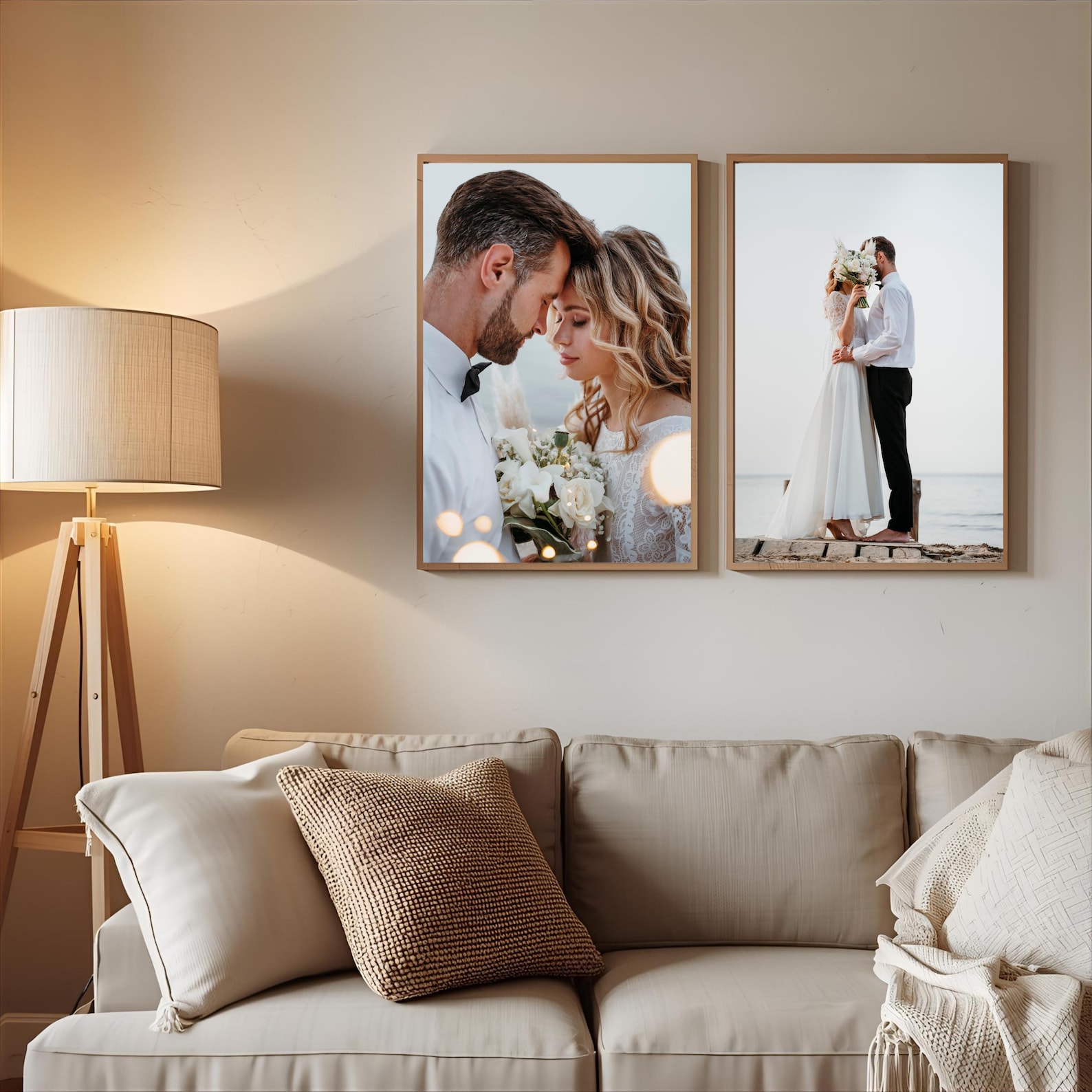 Personalized Photo Canvas, Cus - Home Textile ulasan dan harga