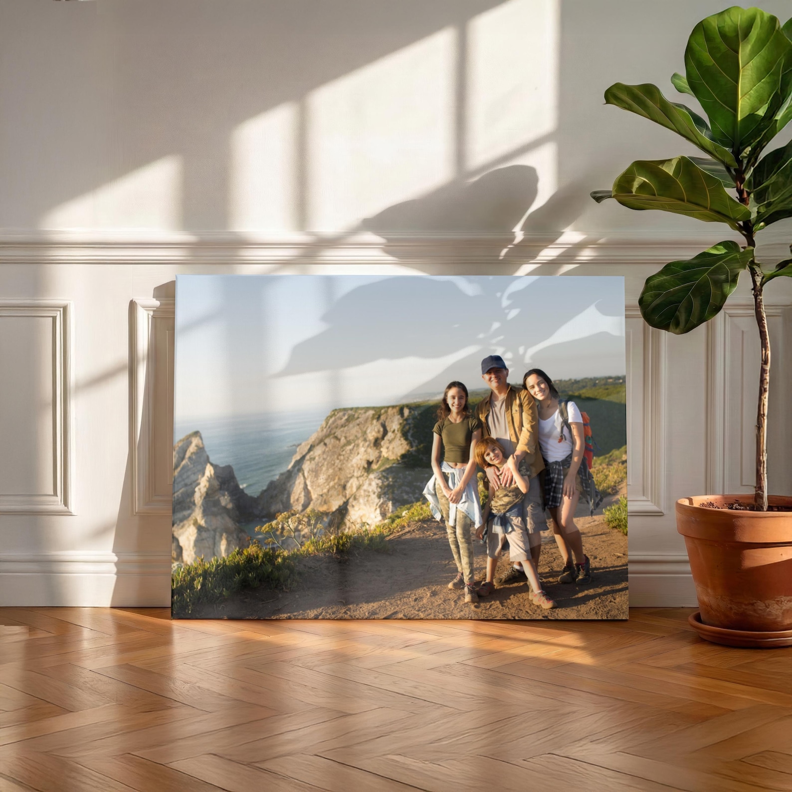 Personalized Photo Canvas, Cus - Home Textile ulasan dan harga