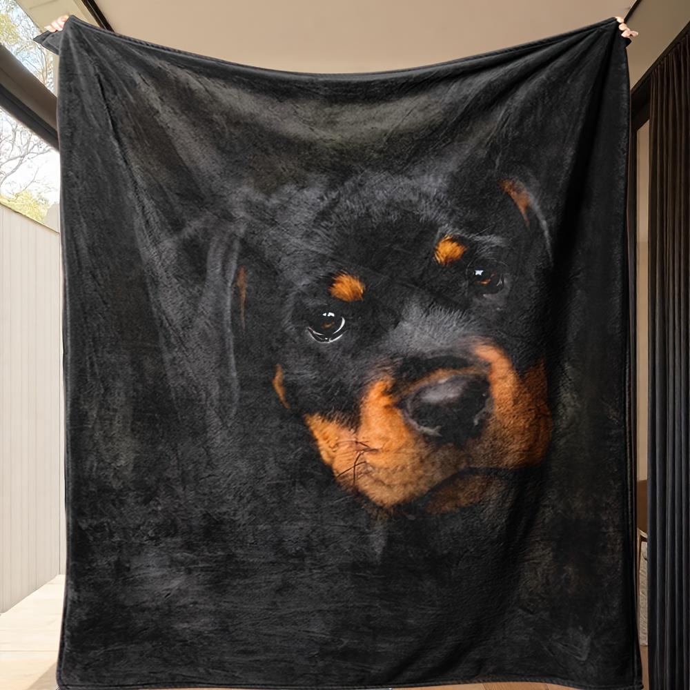 Black and brown dog face patte - Home Textiles Face Towel ulasan dan harga