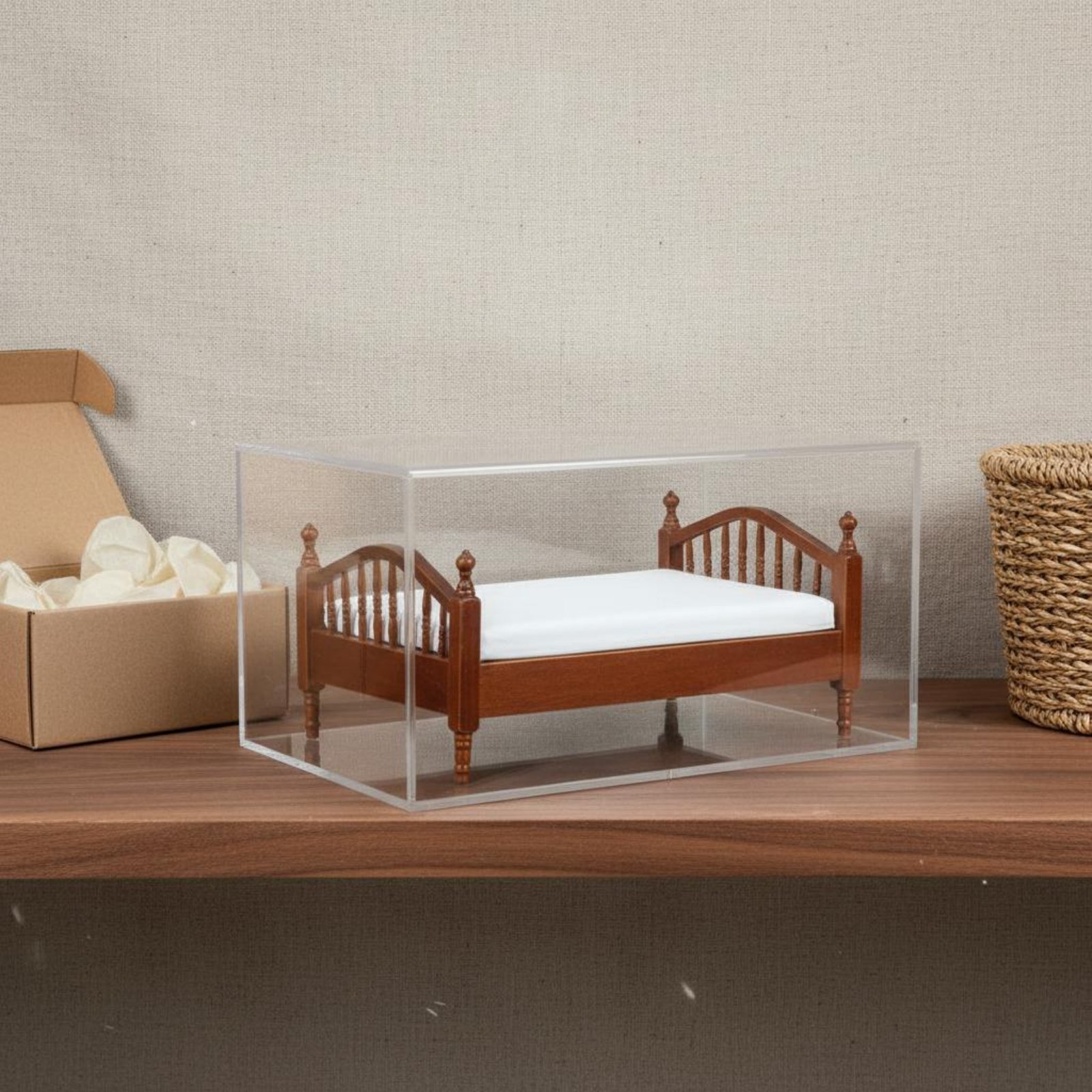 1:12 Scale Bed Textile Bedding - Home Textiles Usa ulasan dan harga
