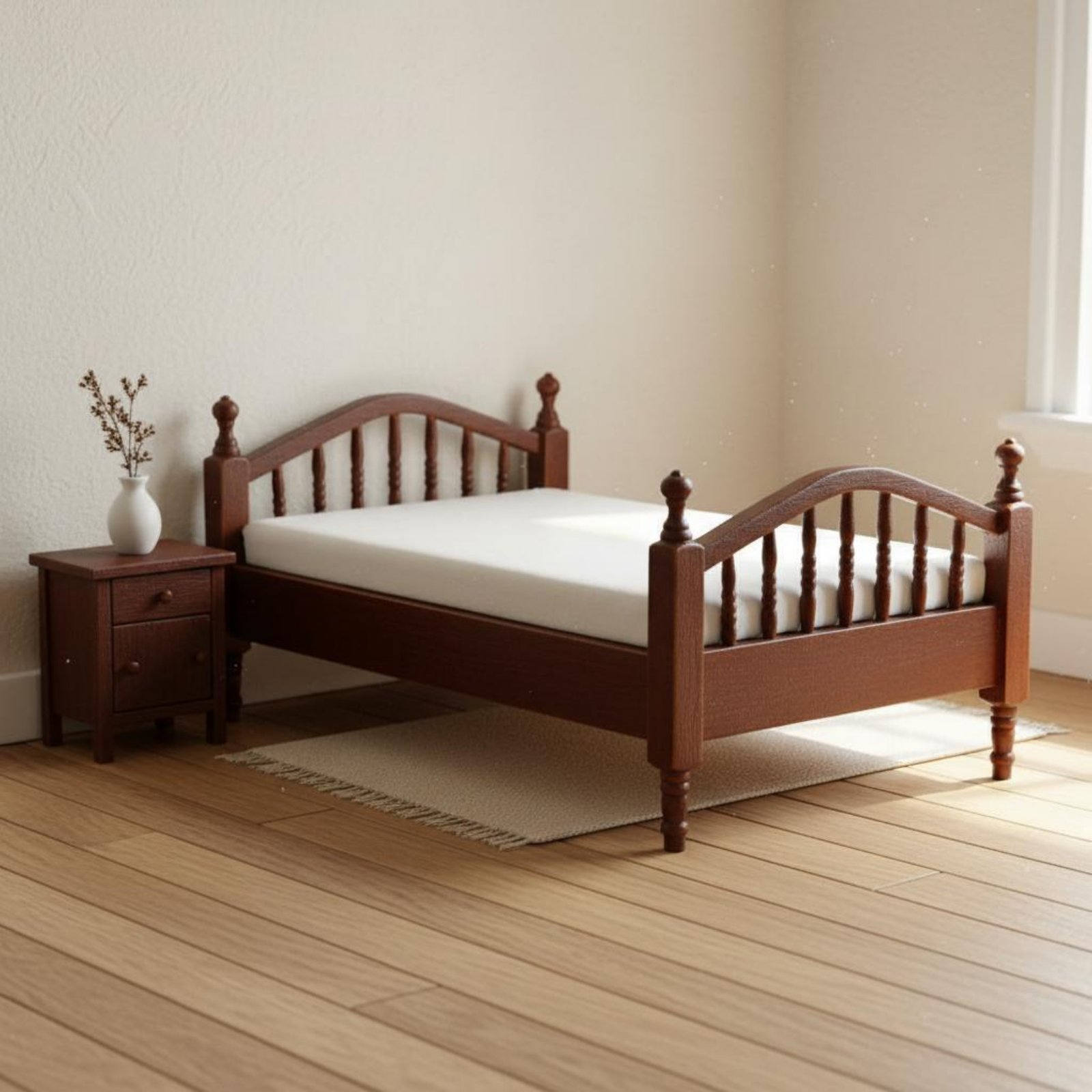 1:12 Scale Bed Textile Bedding - Home Textiles Usa ulasan dan harga